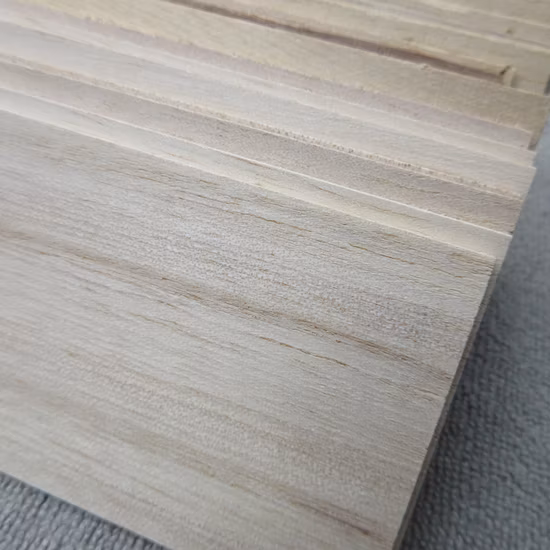 Paulownia Solid Wood Finger Joint Board/Edge Glued Panel/Worktop/Countertop/Benchtop Board Baseboard Skirting Board Trim Mouding Decoration Line Millwork Timber